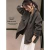 XWI Women's Alpaca Silk Double-faced Wool Coat