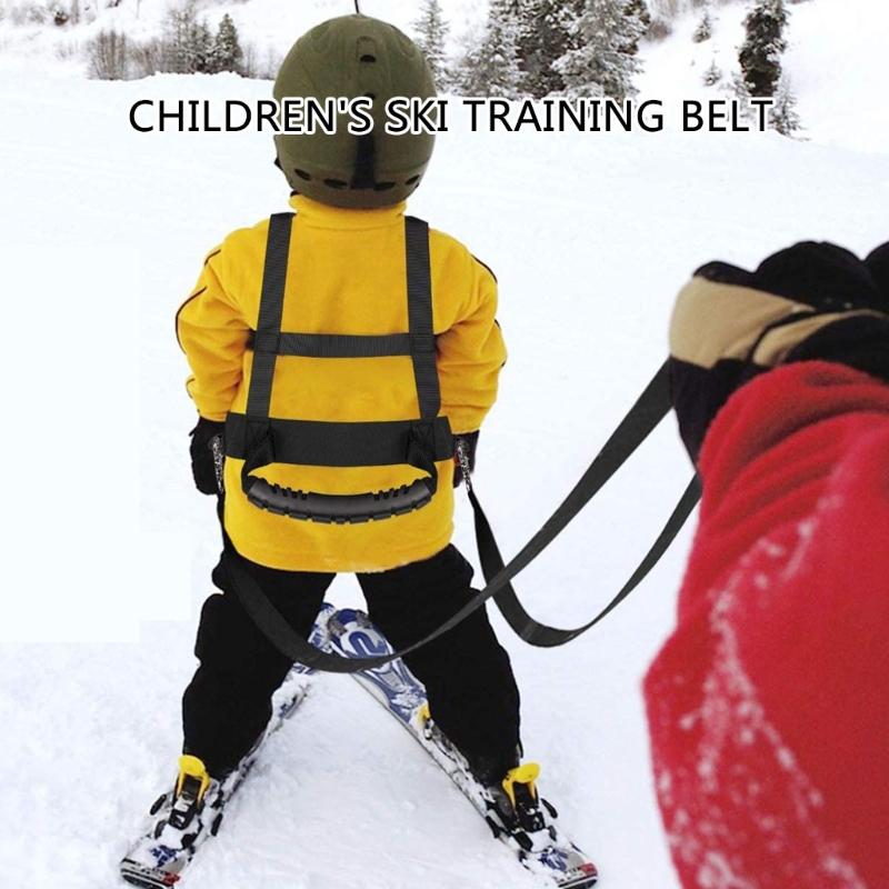 Kids Ski Harness Ski Shoulder Training Harness Ski Training Leashes for Skating, Skateboarding, Snowboard to Beginner