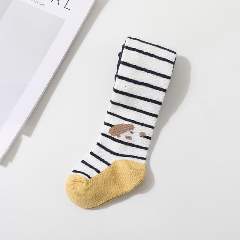 

Baby Girl s Spring and Autumn Tights with Footed Socks 0-6 Months (60-70cm)
