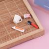 4Pcs/Set 1:12 Dollhouse Miniature Resin Toiletries Model Decor Diy Accessories