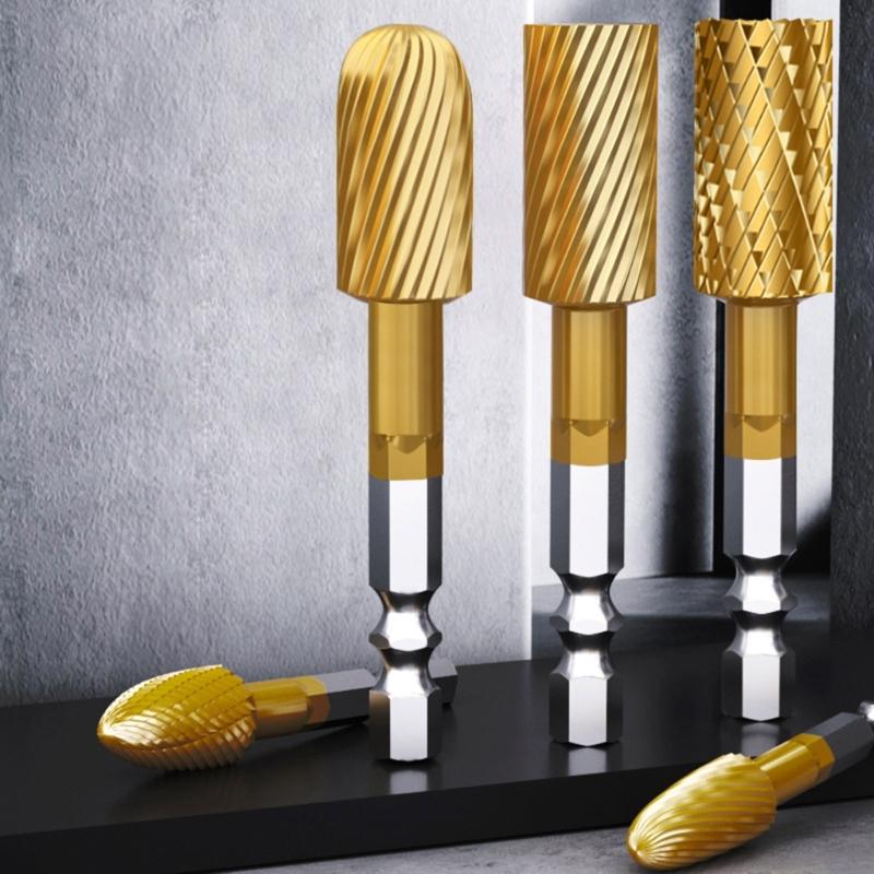 Profession Diamantine Grinding Burrs with 1/8 Inch Shank for Engraving On Hard Materials Home Improvement Craft Projects