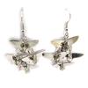 Les Trésors De Lily [J6724] - Boucles Créateur 'Papillons' argenté