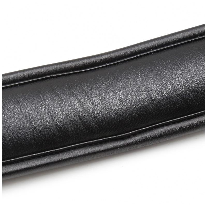 Schwarzes Echtleder Bdsm Bondage Set 3-teilig Fesseln Halsbänder Fußfesseln Handschellen Für Sex Bondage Set Sexspielzeug Für