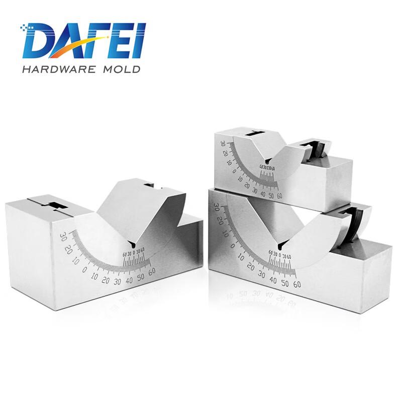 DAFEI Precision Adjustable Angle Gauge & V-Block AP25
