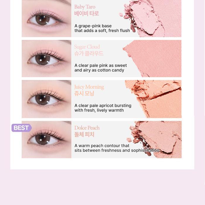 HOLIKA HOLIKA My Fave Piece Eyeshadow Single – Matte (44 Colors)