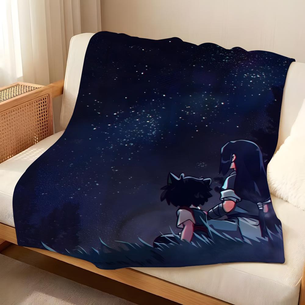 Animation L-Luo X-Xiaohei Throw Flannel Blanket, Soft Warm, Durable & Washable cute Cool