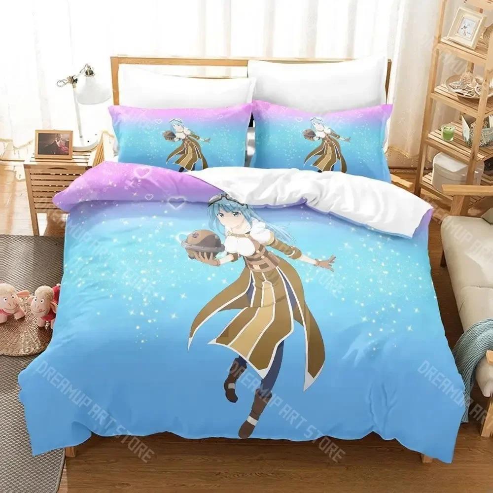 3D Print BOFURI I Don’t Want to Get Hurt, so I’ll Max Out My Defense Anime Bedding Set Single Twin Full Queen King Size Bed Set