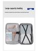 Men's Waterproof Business Backpack with Large Storage for Commuting, Travel, and Laptop.