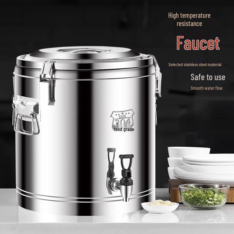LIJIA Коммерческий изолированный диспенсер для еды и напитков из нержавеющей стали 10L