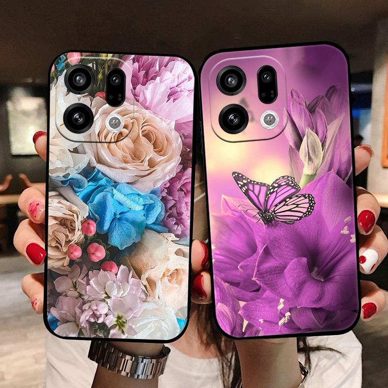 For Oppo Find X9 Find X9 Pro Case Fashion Soft Silicone Back Cases for Oppo Find X9 Pro Phone Cover Etui Fundas FindX9 Coque