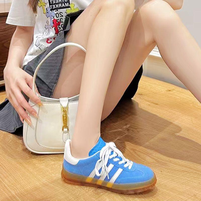 Dexun shoes women's new versatile flat-soled retro classic casual shoes ins wind Forrest Gump shoes sports shoes board shoes