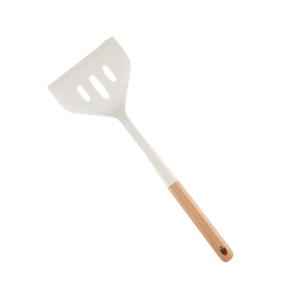 Silicone Cooking Utensils, Kitchen Utensils, -Free Spatula Set With Heat-Resistant Wooden Handles, Suitable For Non-Stick Pans
