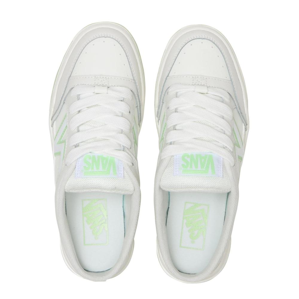 Vans Upland Mule Vn000d7acj3 Off White Green