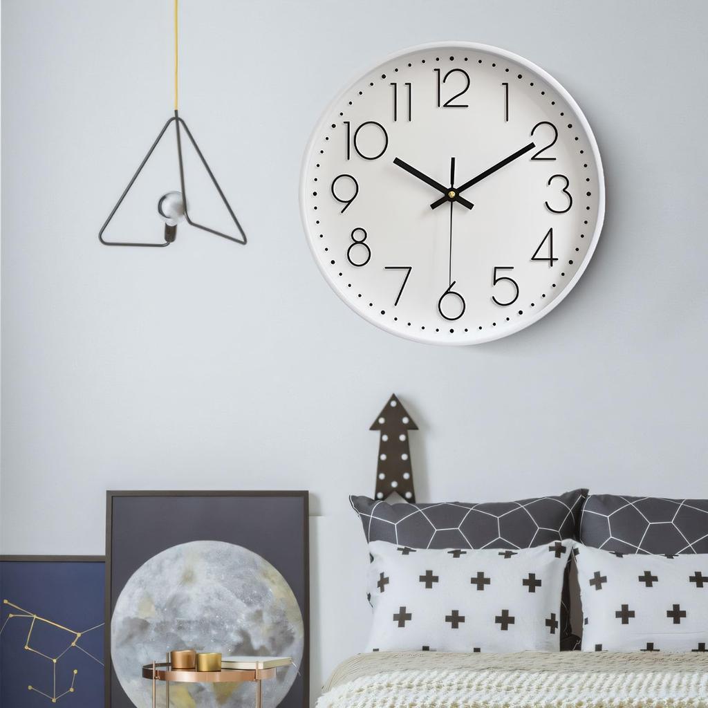 Oblivi Vegg Kontinuerlig Andre Vegghengt Rom Stor Enkel til 30 cm Klokke, Ikke-Radiostyrt, Stilig, Skandinavisk, Hånd, Stille, Klokke, Klokke,