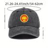 Baseball Cap Women's Literary Retro Outdoor Washed Baseball Cap Peaked Cap