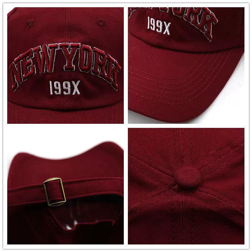 Hat Cotton York Embroidered Letter Baseball Cap Sunshade Cap Male