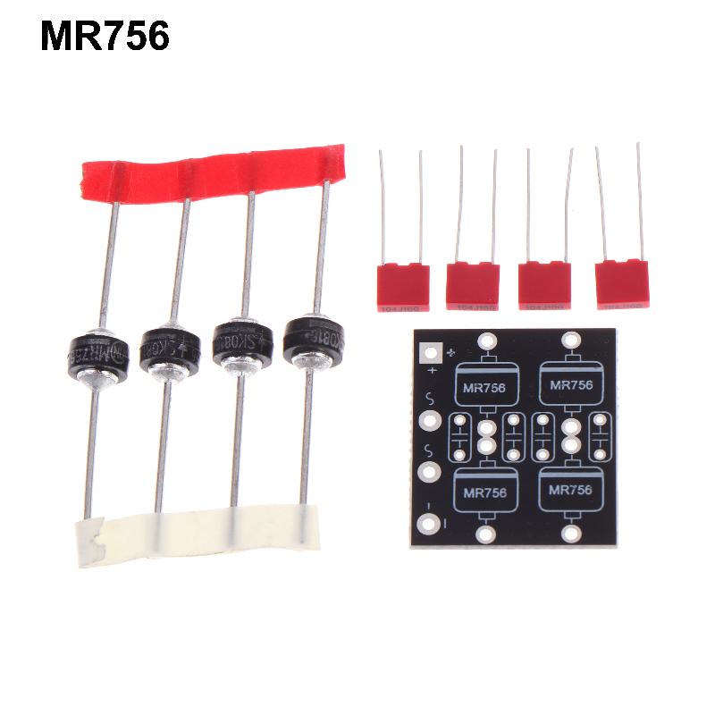 

Mr756 Mr760 High Speed Fast Recovery Rectifier Bridge Stack Bridge Rectifiers 12A 600V 1000V For Hi-Fi Audio Amplifier Power Diy A1