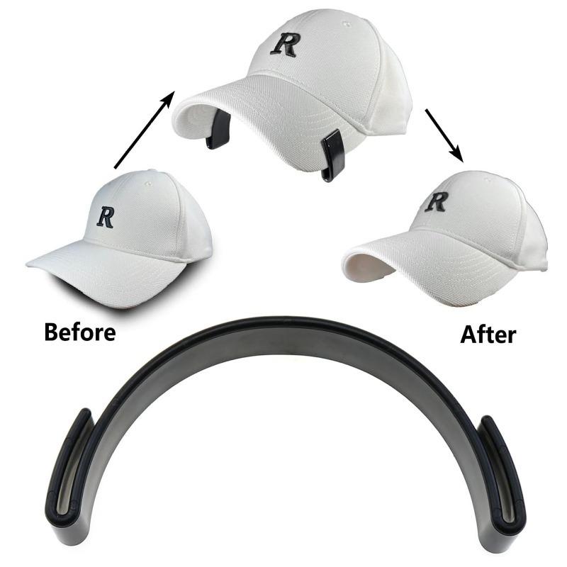 Durable Hat Brim Shaper Tool, Reusable Cap Visor Bender for Baseball Caps, Shape Retainer Headwear Accessory