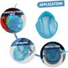 2Pcs Washable Helmet Liner Pads Breathable Hard Hat Insert Liners for Cooling and Sweat Absorption Safety Head Protection Accessories