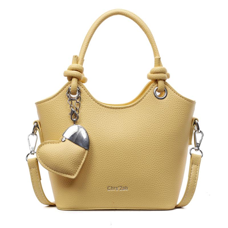 This Year's Hot Sale Is Fashionable, High-end, Simple Style, Portable Vegetable Basket Bag, Women's Commuting Temperament, Versatile Messenger Bag.