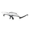Unisex Fashion Flip Over Reading Glasses Square Frame Bifocal Eyewear for Men Women HD Lens Near and Far Sight Glasses