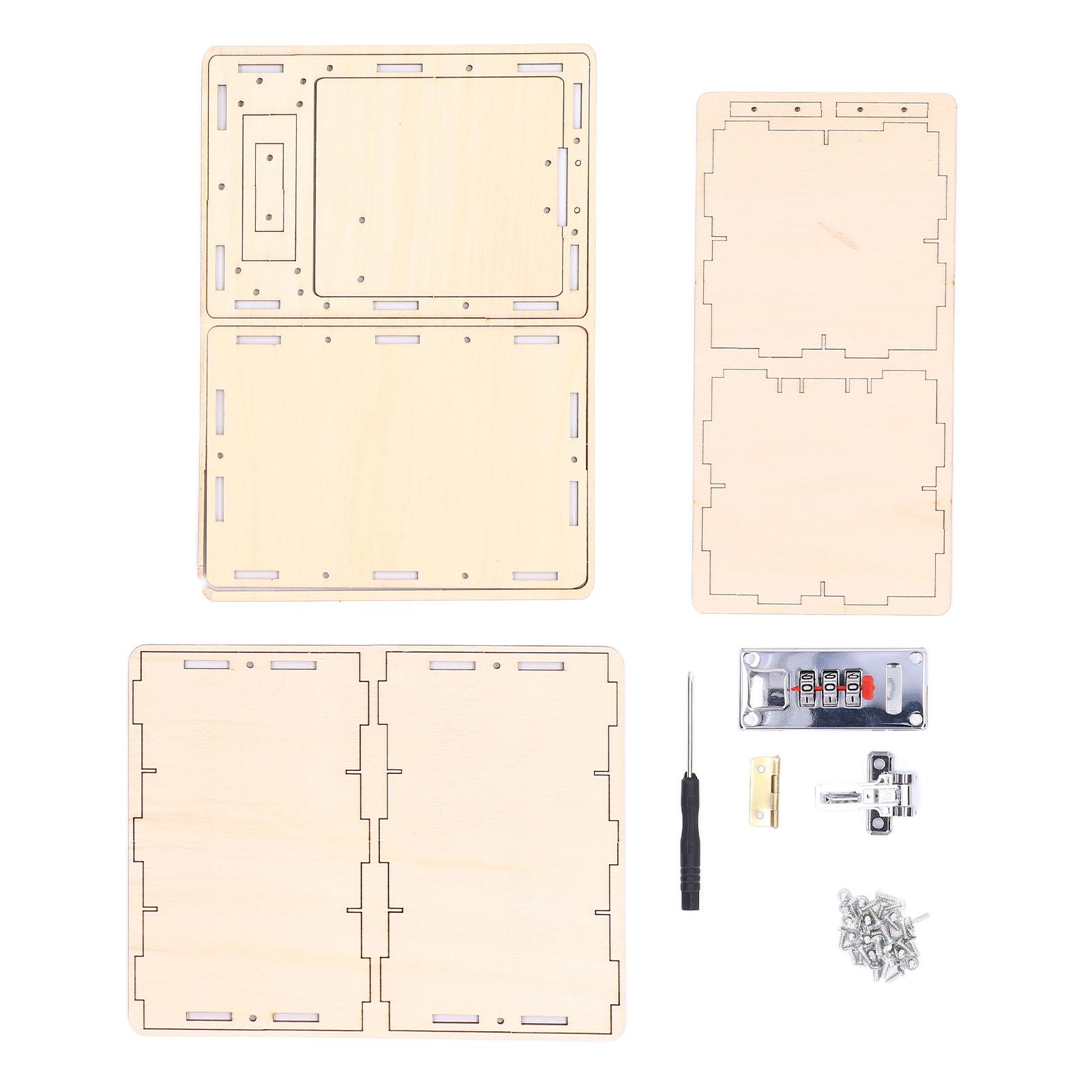 

Безопасный сейф Конструктор DIY Игрушка Копилка Кодовый замок Модель Подарок для Детей