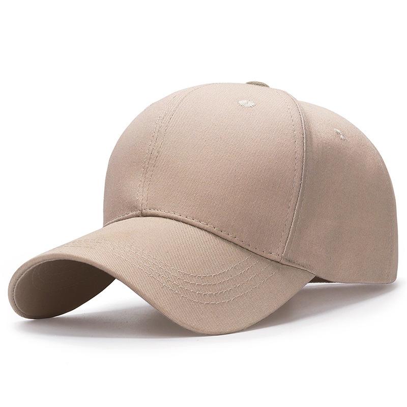 Simple and Casual Baseball Caps for Men and Women, All-season Light Plate Sun Caps for Couples, and Curved Brim Baseball Caps