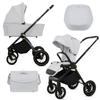 Carrinho de Bebê BabyLux Rosso 2 em 1, Carrinho de Passeio, Leve, Conjunto Dobrável