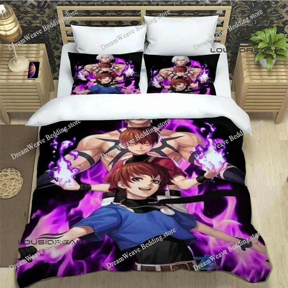 3D Game KING OF FIGHT Bedding Sets Exquisite Bed Supplies Set Duvet Cover Bed Comforter Set Bedding Set Luxury Birthday Gift