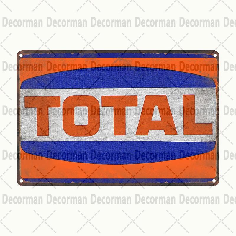 Retro Goodyear Tire Motor Oil Tin Sign  Vintage Iron Painting Wall Decor for Home Pub Bar  X CM Gift Art Poster