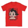 Astro Boy Manga Anime Mighty Atom Astroboy Cotton Tees Crew Neck Short Sleeve kid Tshirt Children Adults Parent Child T shirts