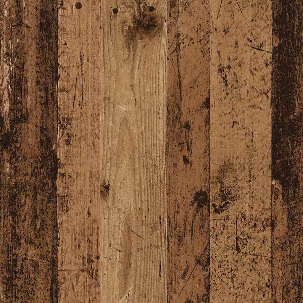 TV-Ständer Holzoptik recycelt 100 x 35 x 35 cm Holzwerkstoff