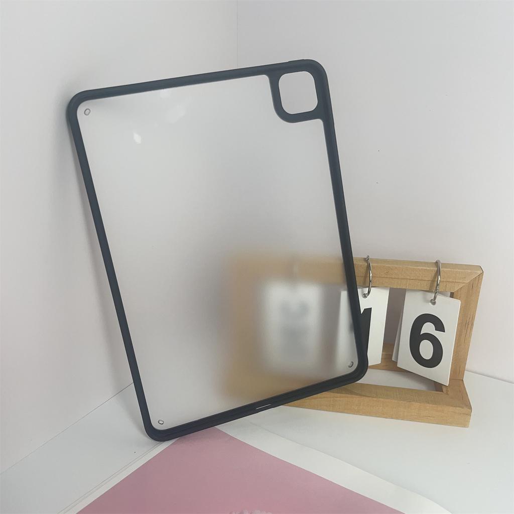 For iPad Pro 11 (2022)/(2021)/(2020)/(2018) Case TPU+Acrylic+PC Matte Shockproof Tablet Cover