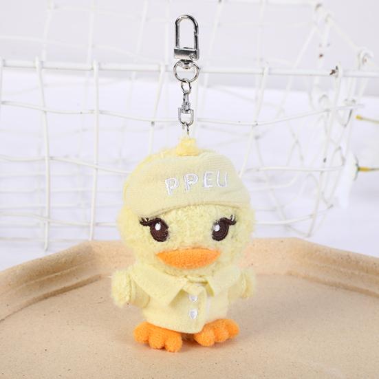 12cm Animal Plush Pendant Kpop Style LISA ROSE JISOO JENNIE Rabbit Duck Plushies Decoration