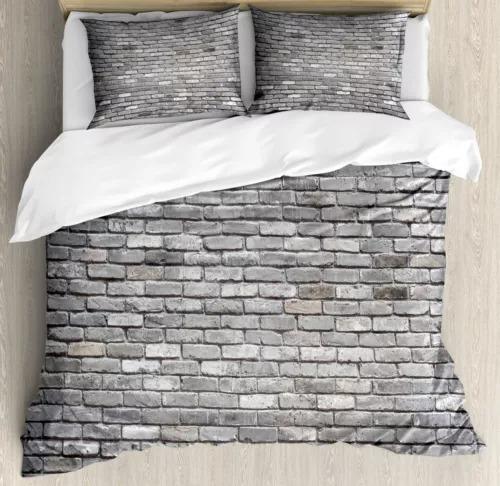 

Comforter Bricks Wall Bedding Decoration Gift First Choice Suitable For Children Boys Girls And Adults Soft Warm Breathable Comforter (quilt)-EU Single(135*200cm)3pcs