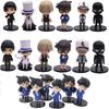Detective Conan Figures Set Of 6 Pvc Material About 9-12cm Height Perfect For Home Ornaments