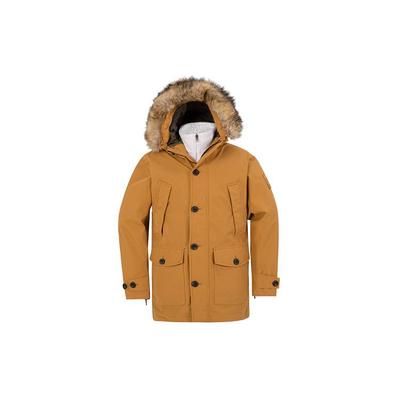 Scar Ridge 3-in-1 Parka Vienspalvis Vėjui atsparus striukė su gobtuvu Žieminė vyriška striukė Kviečių A5XSD-P47