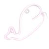 Whale Neon Sign Battery Operated USB Powered LED Neon Light for Party Home Decoration