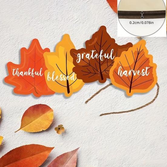 Yousheng Fall Welcome Door Sign for Front Door, Maple Leaves Wooden Door Hanger, Autumn Thanksgiving Wall Hanging Plaque for Farmhouse Porch, Home