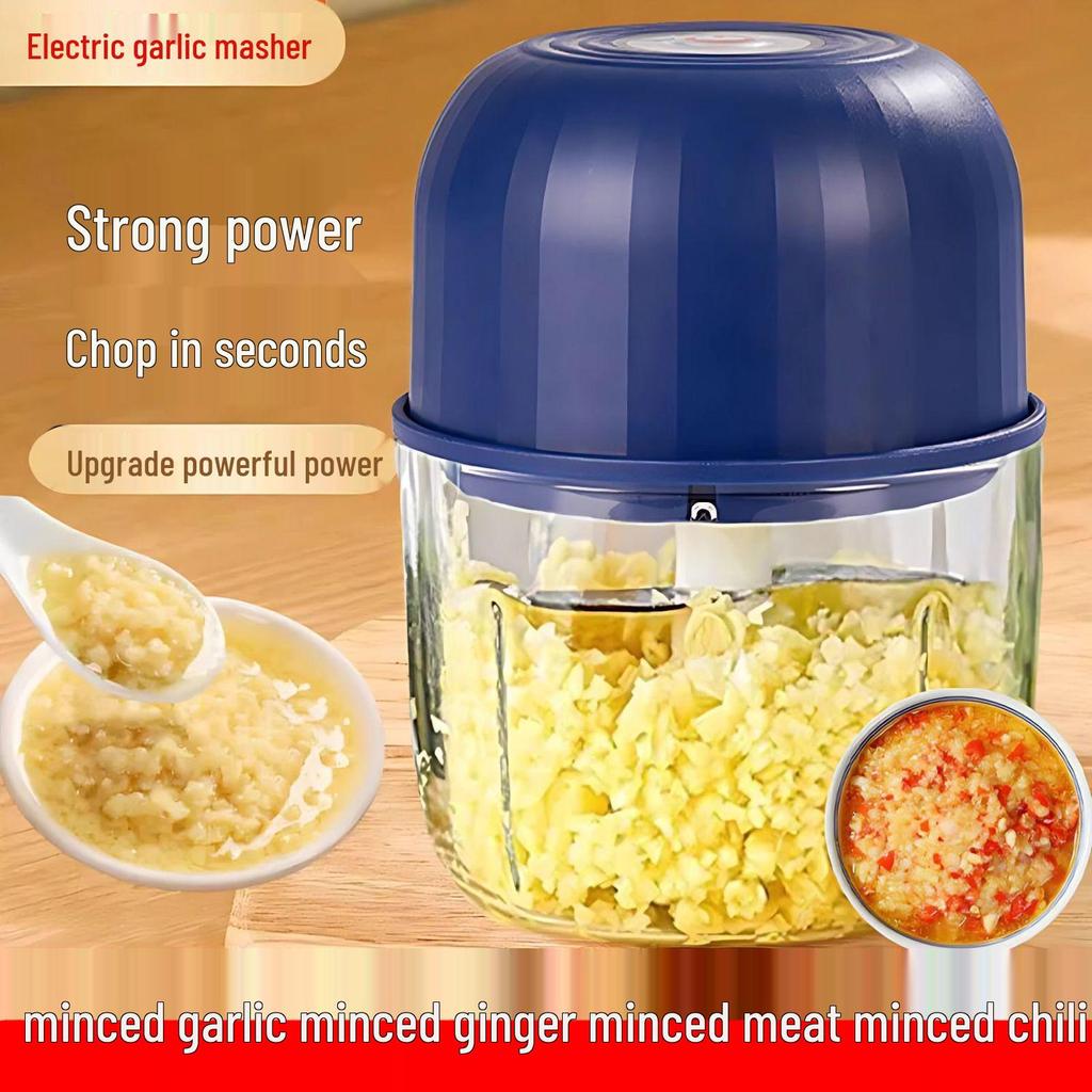 Electric Household Multifunction Meat and Garlic Grinder