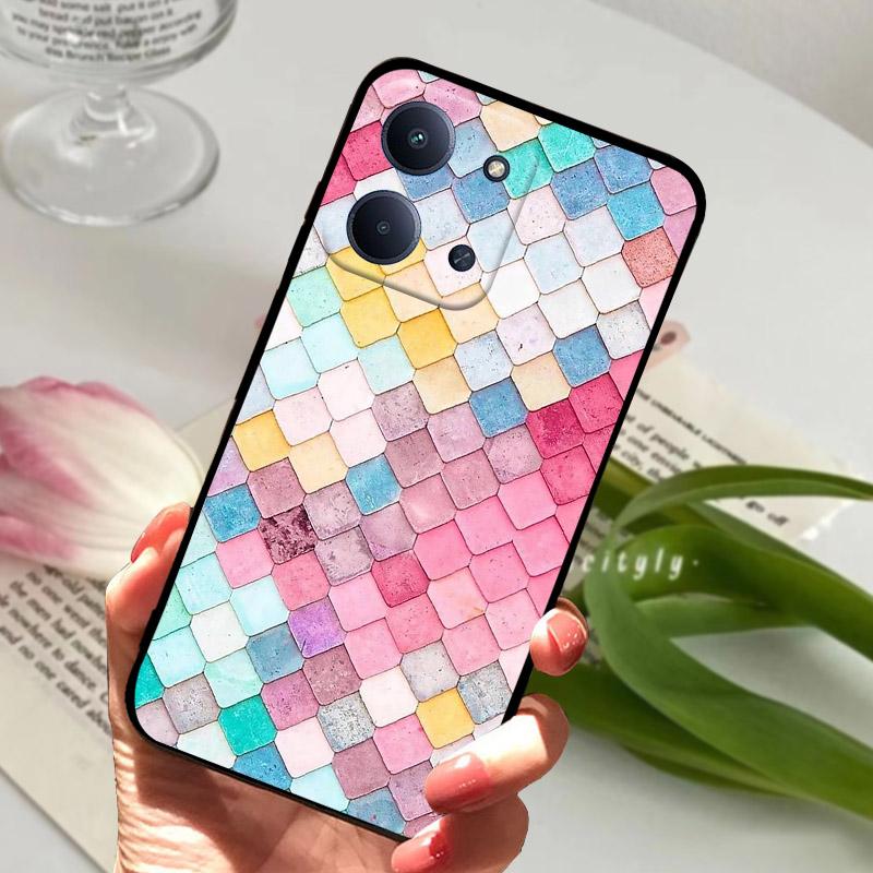Phone Case For Xiaomi Redmi 15C 171mm Back Cover Black Silicone Soft TPU Funda For Poco C85 C 85 4G Case Coque Shockproof Bumper