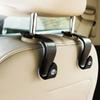 For Car Seat Headrest Hooks Hidden Back Hanger Organizer Rear Interior Accessories For Alfa Romeo Giulia Stelvio MiTo Tonale 4C