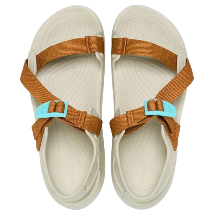 Crocs Wildness Beach Sandals Unisex White 212711-2Y3