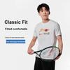 Li-Ning Buchstabenaufdruck Einfarbige Lockere Bequeme Freizeit-Kurzarm-T-Shirts Unisex Tops Weiß AHSVA77-2