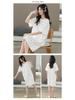 Women's Summer Cotton Loose Casual Short Sleeve Nightdress