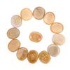 13PCS     Stones with Cloth Bag Engraving   Stone for Divination   Meditation