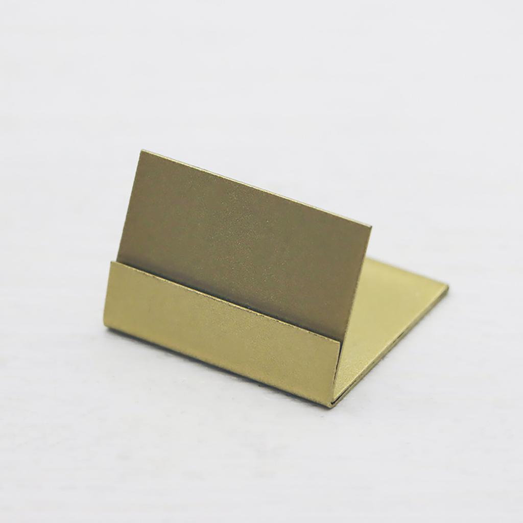 Pack Of 12 Place Card Stands Desktop Picture Holders Cellphone Display Rack Metal Restaurant Table Menu Holders