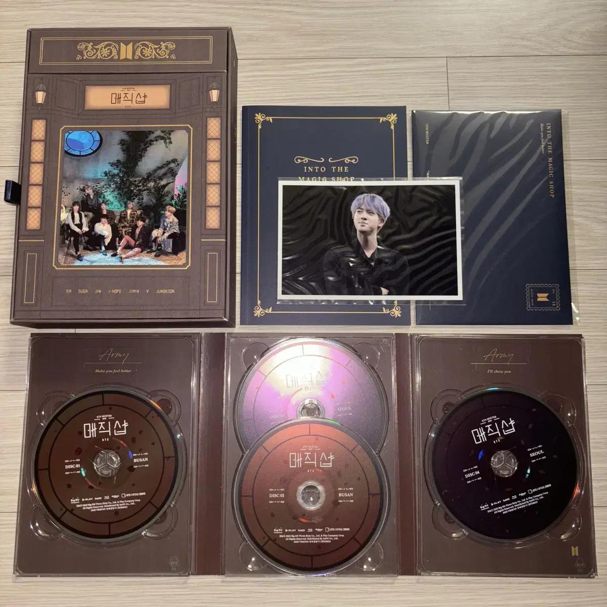 

BTS Магазин магии Blu-ray Фотография Сокджин