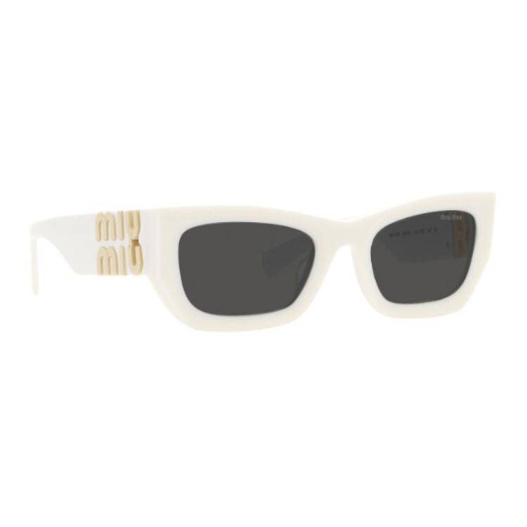Miu Miu Logo Cat Eye Sunglasses Women sunglasses White MU09WS1425S0