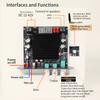 XY-T4001P 400W TWS Bluetooth Audio Amplifier Board TPA3223 Chip DC12-42V High Power for Speakers
